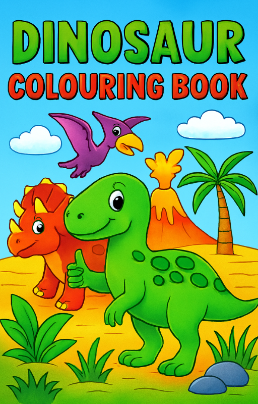 Dino Color Cover